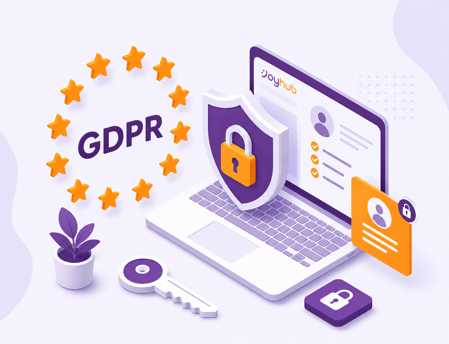 GDPR data protection illustration